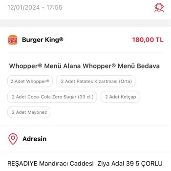 Tıkla Gelsin Teslim Edilmeyen Sipariş