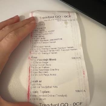 Yemeksepeti KFC Siparişimi Yanıl Getirdi