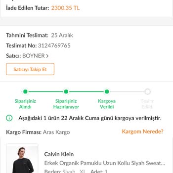 Trendyol Parasını Ödediğim Ürünü Göndermedi
