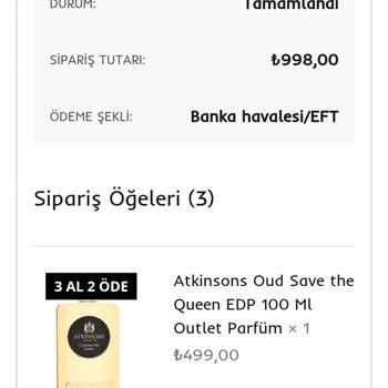 Pink Parfüm Sipariş Teslim Edilmedi