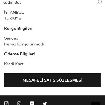 Ayakkabı Dünyası Ürünüm Kargoya Verilmiyor