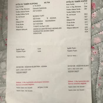 Tefal Dikey Süpürge Şikayeti