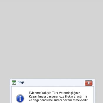 Nüfus ve Vatandaşlık İşleri Vatandaşlığımı Öğrenmek İstiyorum