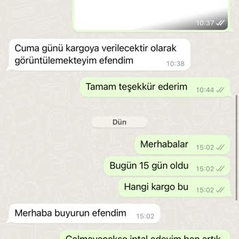 Arya Gross 20 Gündür Gelmeyen TV Ödenmeyen İade