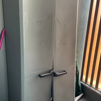 Bauhaus Keter Plastik Dolap Kırıldı