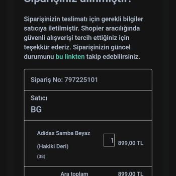 B&G Sportive Sahte Ürün İade Almamaları