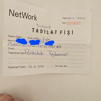 Network Pantolon İnceleme Sürecinde Yaşanan Gecikme
