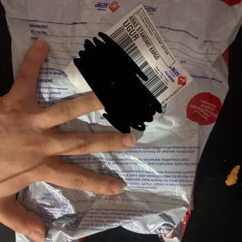 Aras Kargo Siparişim Boş Kutu Olarak Geldi