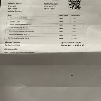 A101 Bozuk Hasarlı Ürün