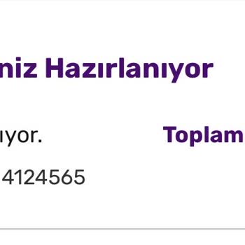 Gratis Siparişim 1 Aydır Kargoya Verilmiyor