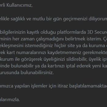 Papara Ödeme İtiraz Talebi Anlamsızca Red Ediliyor