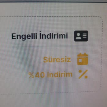 Havaist Engelli İndirim Yapılmadı