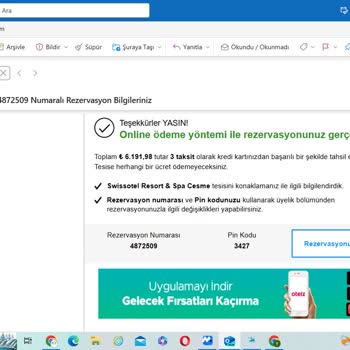 Otelz.com Rezervasyonumu Sebepsiz İptal Etti