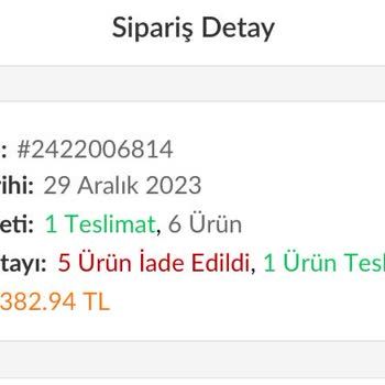 Trendyolmilla'nın 3 Haftadır Ücret İadesini Yapmaması!