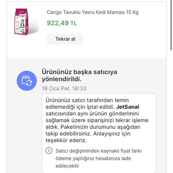 Hepsiburada Günlerdir Ürünümü Kargolayamadı