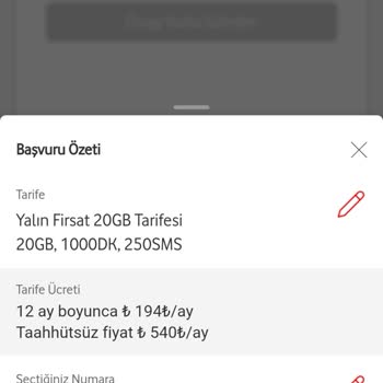 Vodafone Tüketiciyi Yanıltarak Ücret Talep Etmesi