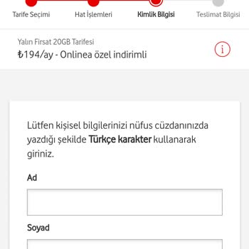 Vodafone Tüketiciyi Yanıltarak Ücret Talep Etmesi