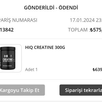 Hıq Nutrition Ürününün İçinden Ölçek Çıkmadı