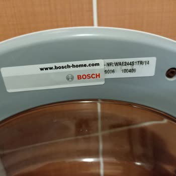 Bosch Çamaşır Makinesi Pompa Kapağı Arızası