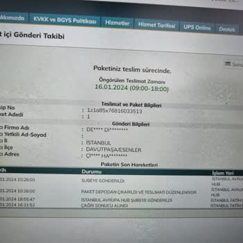 Tergan Ayakkabı Firması Ve UPS Türkiye Firma Mağduriyeti