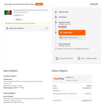 HepsiPay Hepsiburada Yüzünden Sonradan Taksit Kampanyasından Faydalanamadım.