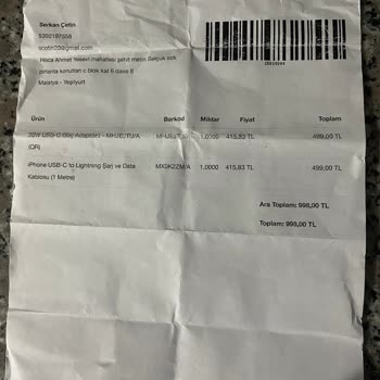 Apple Orijinal Ürün Göndermedi