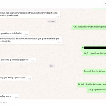 Woldex Şirketinin Parayı İade Etmemesi