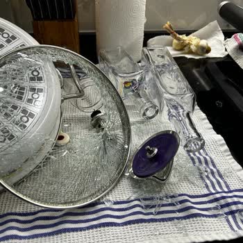 Korkmaz Mutfak Eşyaları Patlayan Cam Kapak Sorunu