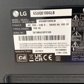 LG 65UQ81006LB Ürün Sorunları
