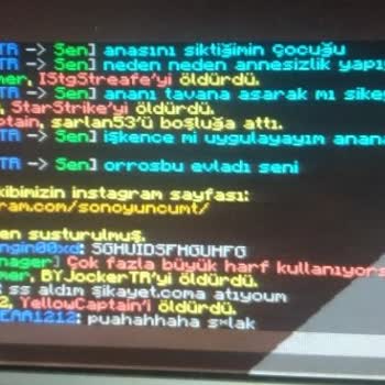 Son Oyuncu Küfür Botun Yenilenmesi Lazım