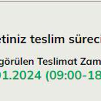 UPS Türkiye'nin Kargo Teslim Etmemesi