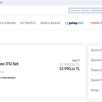 Yataş'a Hiç Yakışmadı!