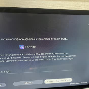 Tekno Deposu PS5 Ce-108255-1 Hatası