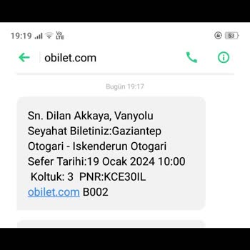 Vanyolu Seyahat Yanlış Bilet Satışı