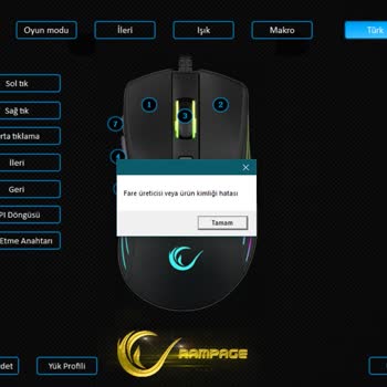 Rampage SMX R33 Limbo Fare Üreticisi Veya Ürün Kimliği Hatası