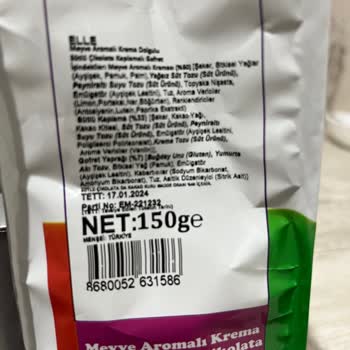 Evliya Şekerleme Elle Şeker Top Gofret