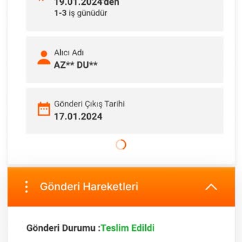 MNG Kargom Teslim Edilmemiş.