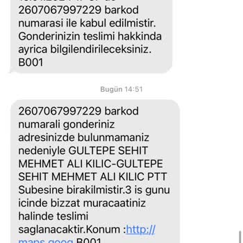 PTT Kargo Kağıthane Posta Dağıtım Merkezi