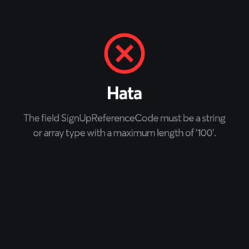 Papara Hesap Açma Hatası