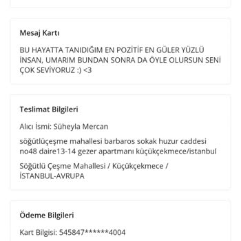 ÇiçekSepeti Sipariş Teslimatı Ve Müşteri Hizmetleri Sorunu