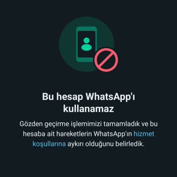 WhatsApp Spam Yiyorum Hesabım Açılmıyor