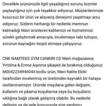 Mavi Adın Var Mavi Pişmanlıktır