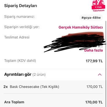 Gerçek Hamsiköy Sütlacı Küflü Ürün Gönderilmesi