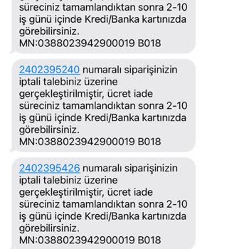 FLO Ayakkabı FLO Sebepsiz Sipariş İptali