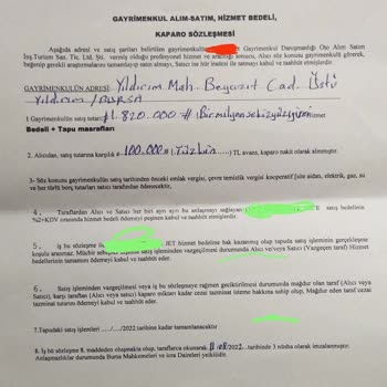 Dialog Türkiye Gayrimenkul Sözleşmeden Kaynaklı Yetkisiz Satış