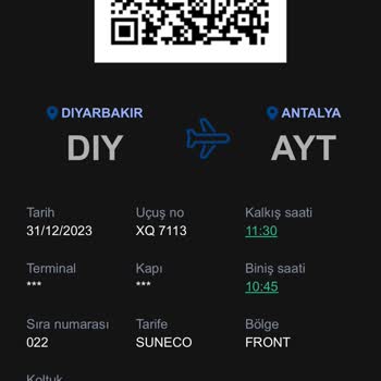 Sunexpress Hava Yolları 9 Saatlik Soğuk Bekleyiş Sonrası Yılbaşına Antalya'da