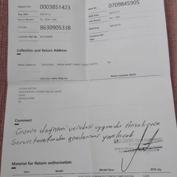 Samsung TV Değişim Hüsranı