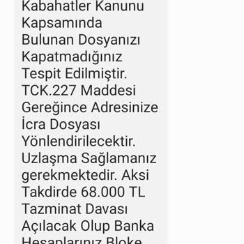 HINTELHB (SMS) İcra Ve Tazminat Davası
