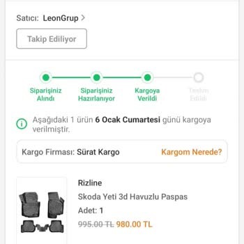 Trendyol Online Alışveriş Sitesinde Yaşanan Fiyat Farkı Ve Yanlış Ürün Problemi