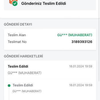 Trendyol Expressin Teslim Edilmeyen Ürünü Teslim Etmiş Gibi Göstermesi